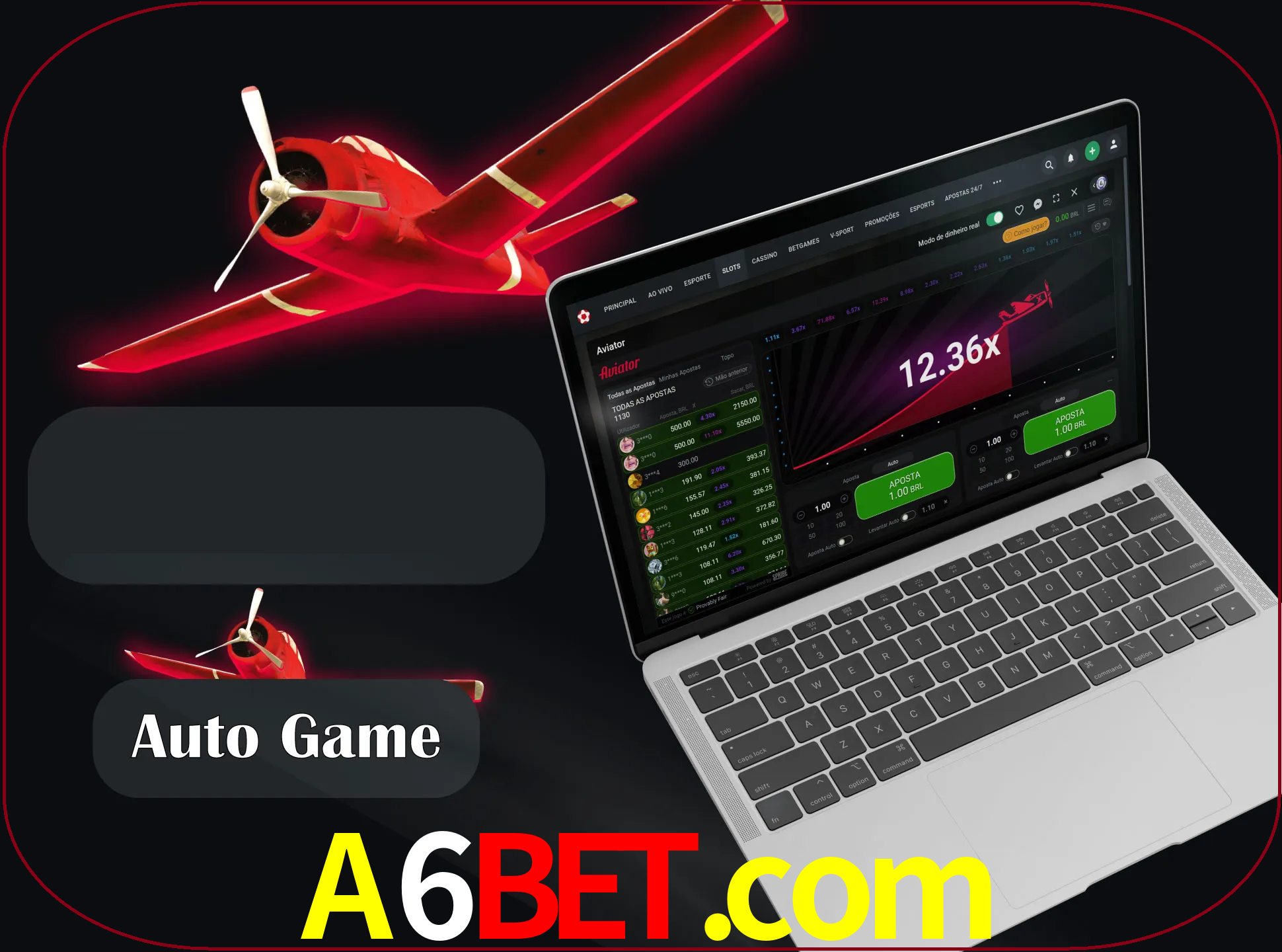 No modo automático, os jogos apostam e sacam seu dinheiro automaticamente.