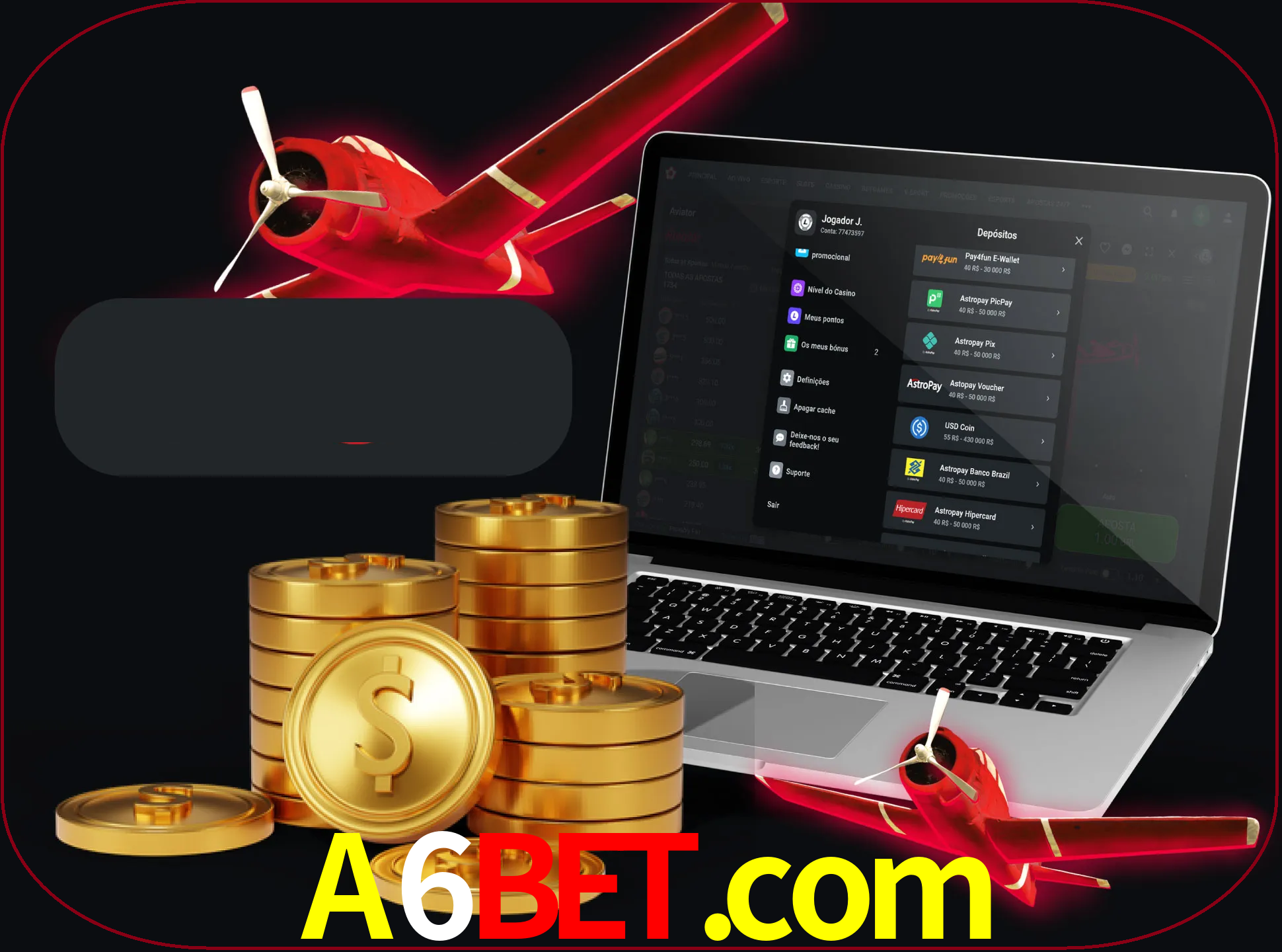 Você pode sacar seu dinheiro com qualquer um dos métodos de pagamento mais populares no Brasil.