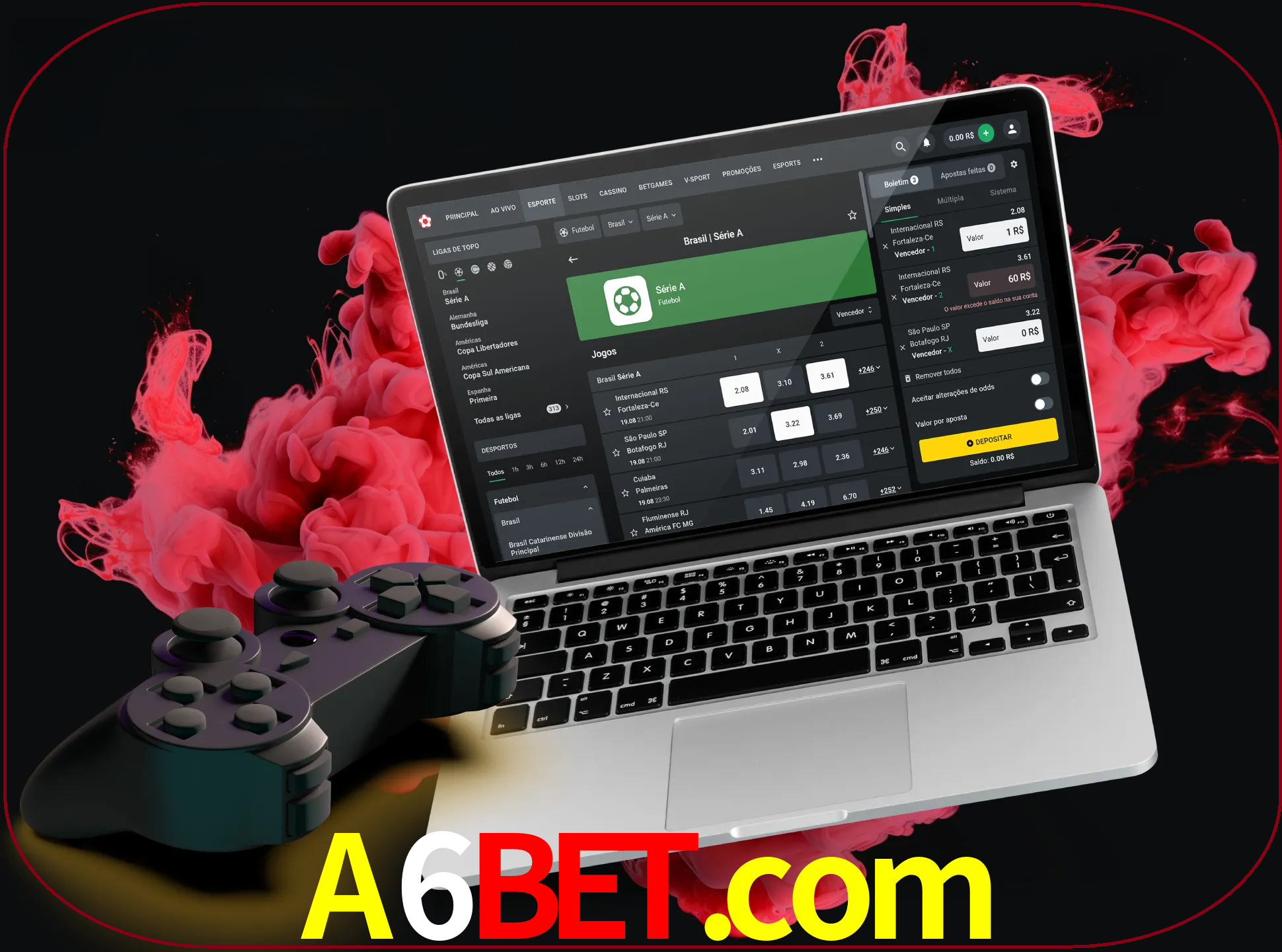 Visite a secção especial de jogos de vídeo em a6bet para descobrir em que jogos pode apostar e ganhar muito dinheiro.