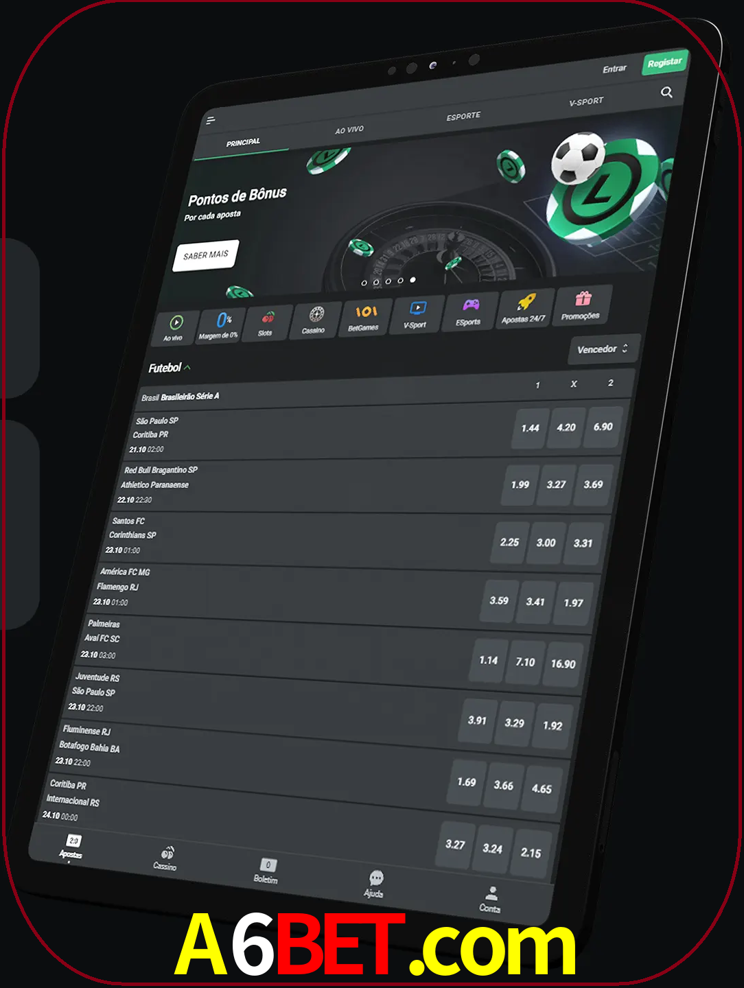 Você pode usar a versão do website em qualquer dispositivo.