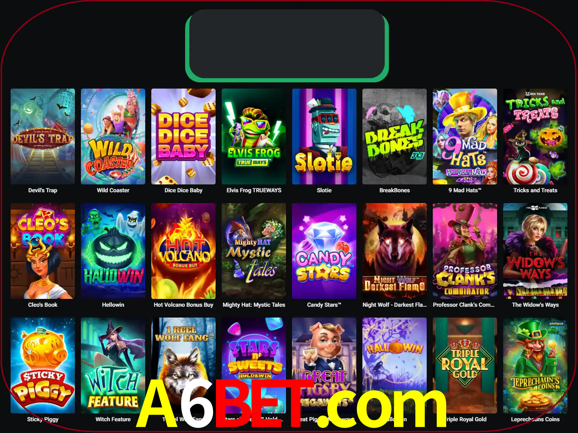 Procure por seus amados jogos de slot.