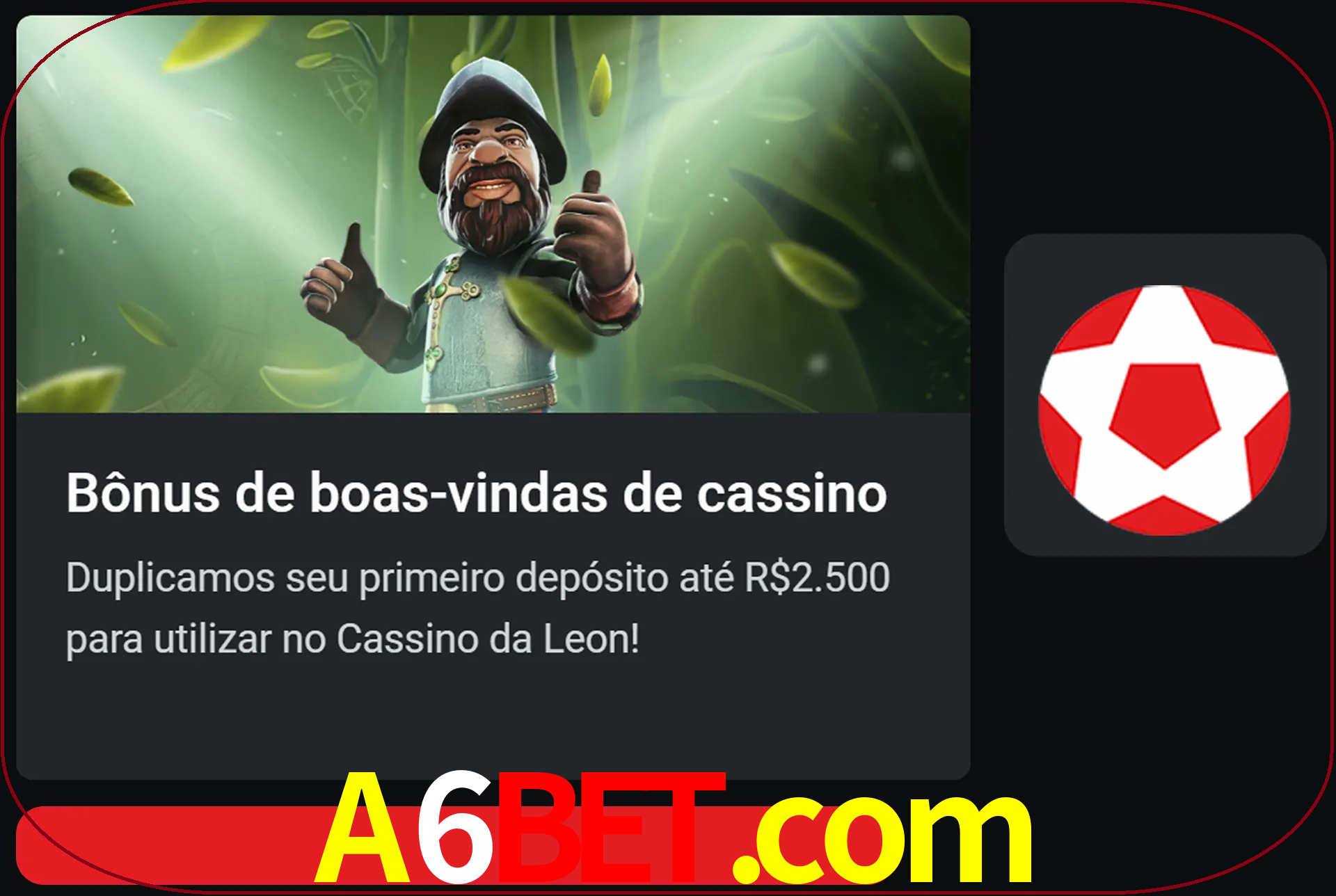 Receba seu dinheiro do bônus de boas-vindas após o primeiro depósito.