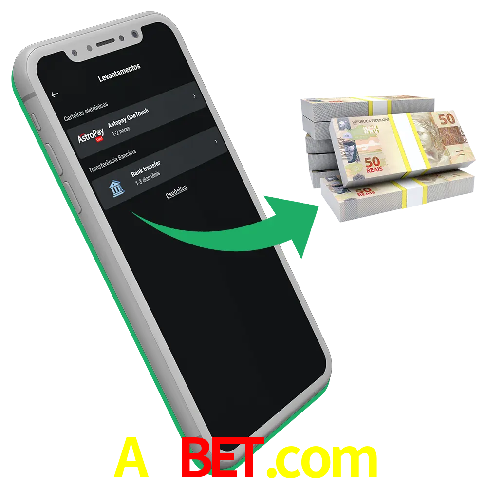 Retirar dinheiro de LeonBet sem dificuldades.